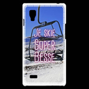 Coque LG Optimus L9 Je skie Super-Besse ZG
