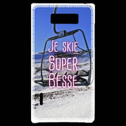 Coque LG Optimus L7 Je skie Super-Besse ZG