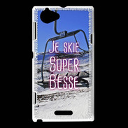 Coque Sony Xperia L Je skie Super-Besse ZG