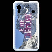 Coque Samsung ACE S5830 Je ride Chamonix ZG