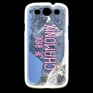 Coque Samsung Galaxy S3 Je ride Chamonix ZG