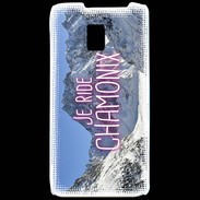 Coque LG P990 Je ride Chamonix ZG