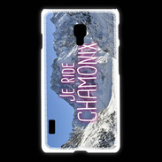 Coque LG L7 2 Je ride Chamonix ZG