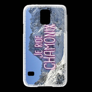 Coque Samsung Galaxy S5 Je ride Chamonix ZG