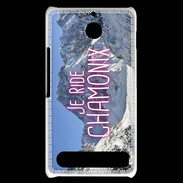 Coque Sony Xperia E1 Je ride Chamonix ZG