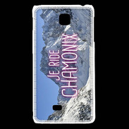 Coque LG F5 Je ride Chamonix ZG