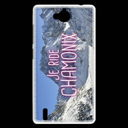 Coque Huawei Ascend G740 Je ride Chamonix ZG