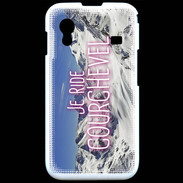 Coque Samsung ACE S5830 Je ride Courchevel ZG