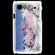 Coque Samsung Galaxy S Je ride Courchevel ZG