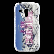 Coque Samsung Galaxy S3 Mini Je ride Courchevel ZG