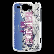 Coque HTC Wildfire G8 Je ride Courchevel ZG