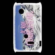 Coque Sony Xperia Typo Je ride Courchevel ZG
