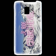 Coque LG P990 Je ride Courchevel ZG