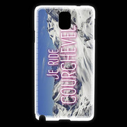 Coque Samsung Galaxy Note 3 Je ride Courchevel ZG