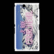 Coque Sony Xpéria Z Ultra Je ride Courchevel ZG