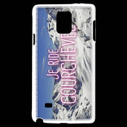 Coque Samsung Galaxy Note 4 Je ride Courchevel ZG