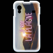 Coque Samsung ACE S5830 Je ride La Plagne ZG