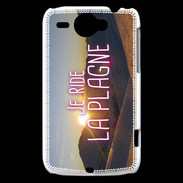 Coque HTC Wildfire G8 Je ride La Plagne ZG