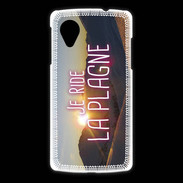 Coque LG Nexus 5 Je ride La Plagne ZG