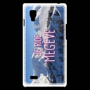 Coque LG Optimus L9 Je ride Megève ZG