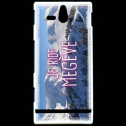 Coque Sony Xperia U Je ride Megève ZG