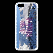 Coque iPhone 5C Je ride Megève ZG
