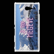 Coque Sony Xperia M2 Je ride Megève ZG