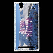 Coque Sony Xperia T2 Ultra Je ride Megève ZG