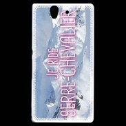 Coque Sony Xperia Z Je ride Serre-Chevalier ZG