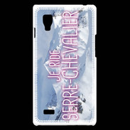 Coque LG Optimus L9 Je ride Serre-Chevalier ZG