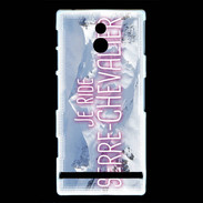 Coque Sony Xperia P Je ride Serre-Chevalier ZG
