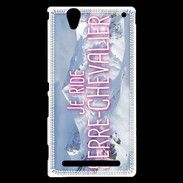 Coque Sony Xperia T2 Ultra Je ride Serre-Chevalier ZG