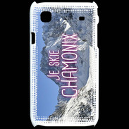 Coque Samsung Galaxy S Je skie Chamonix ZG