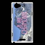 Coque Sony Xperia L Je skie Chamonix ZG