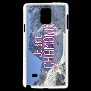 Coque Samsung Galaxy Note 4 Je skie Chamonix ZG