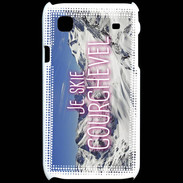 Coque Samsung Galaxy S Je skie Courchevel ZG