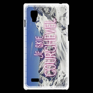 Coque LG Optimus L9 Je skie Courchevel ZG