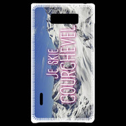Coque LG Optimus L7 Je skie Courchevel ZG