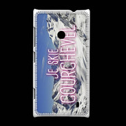Coque Nokia Lumia 520 Je skie Courchevel ZG