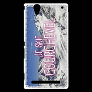 Coque Sony Xperia T2 Ultra Je skie Courchevel ZG