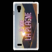 Coque LG Optimus L9 Je skie La Plagne ZG