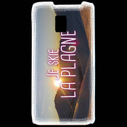 Coque LG P990 Je skie La Plagne ZG