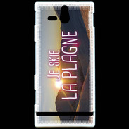 Coque Sony Xperia U Je skie La Plagne ZG