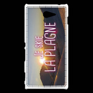 Coque Sony Xperia M2 Je skie La Plagne ZG