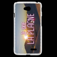 Coque LG L70 Je skie La Plagne ZG