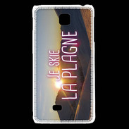 Coque LG F5 Je skie La Plagne ZG