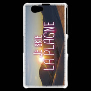 Coque Sony Xperia Z1 Compact Je skie La Plagne ZG