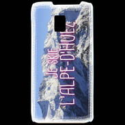 Coque LG P990 Je skie l'Alpes d'Huez ZG