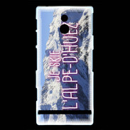 Coque Sony Xperia P Je skie l'Alpes d'Huez ZG