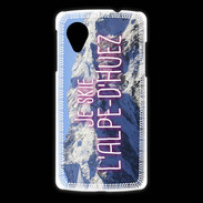Coque LG Nexus 5 Je skie l'Alpes d'Huez ZG